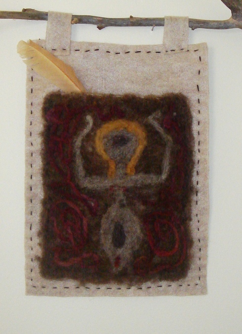 felted piece